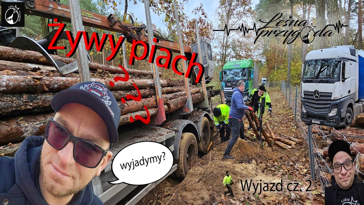 Leśna przygoda#364 Żywy PIACH | WYJEDZIEMY? cz.II