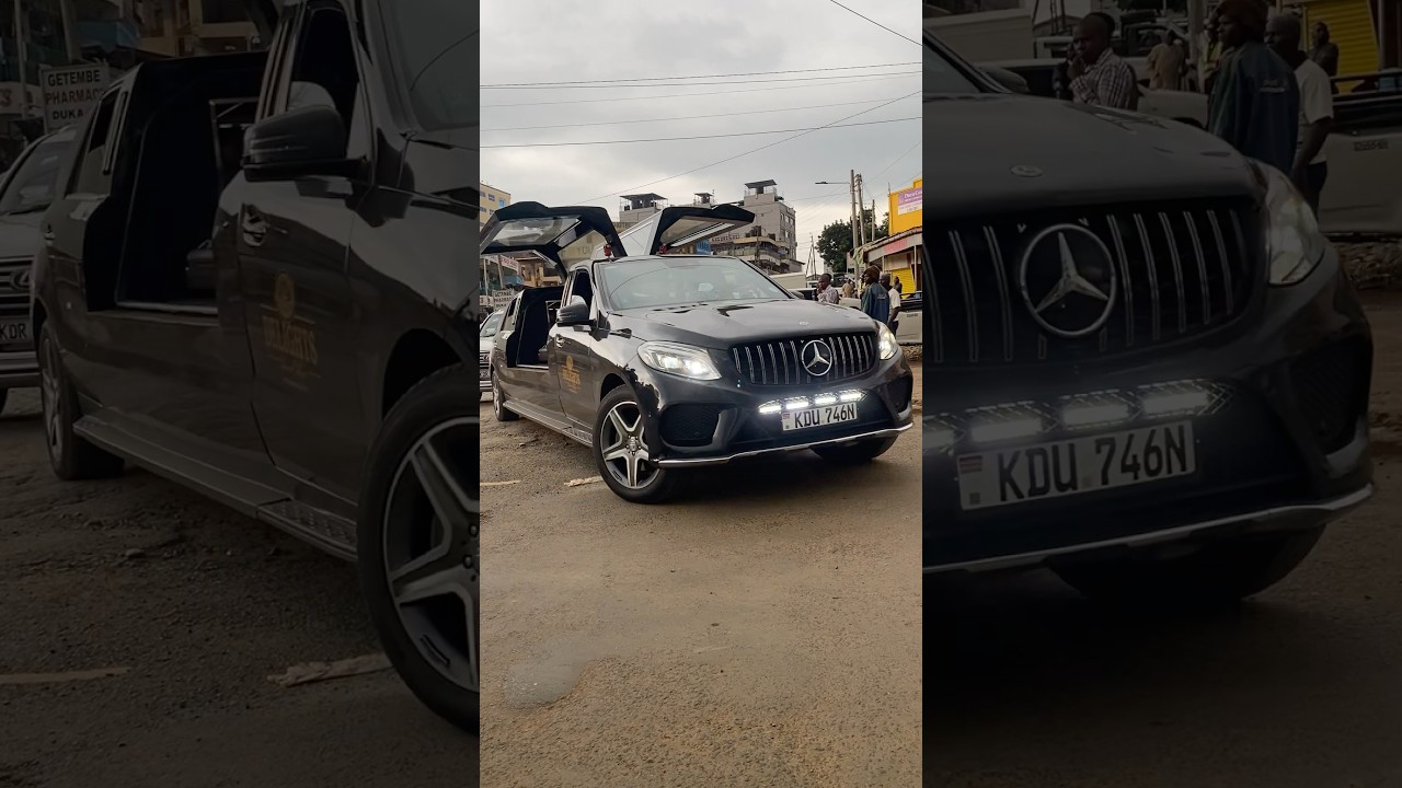Mercedes Benz Limousine hearse in Kisii kenya