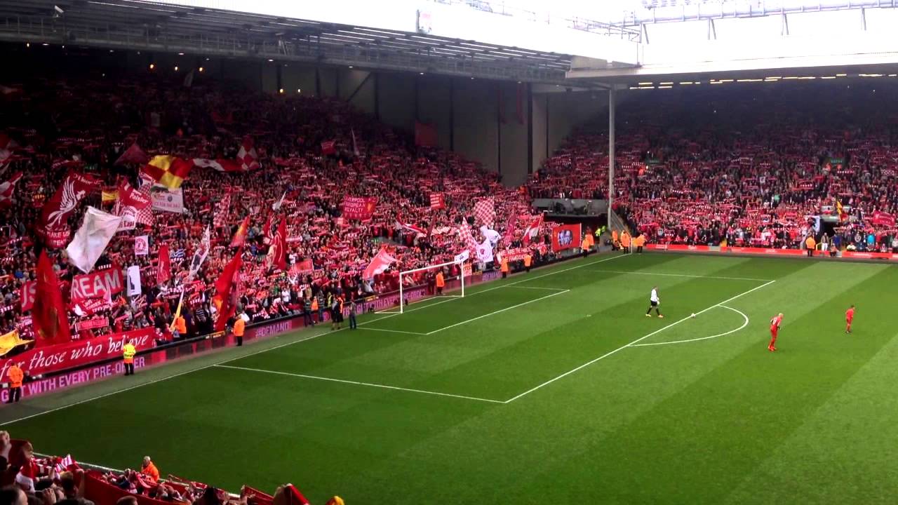coro Liverpool l Bring On Ya Manchester United (letra, lyrics, testo)