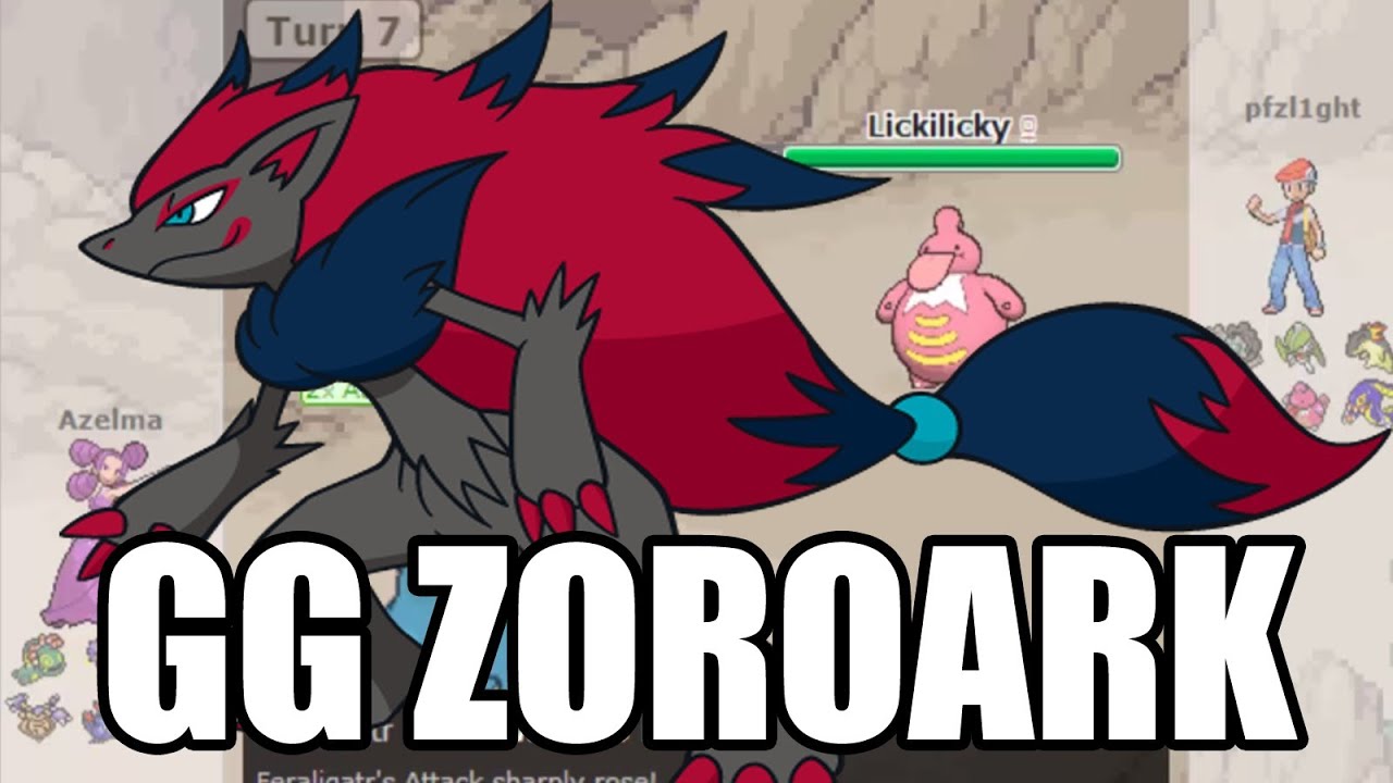 Match Showdown #4 Rarely Used (RU) - Zoroark ce bg !