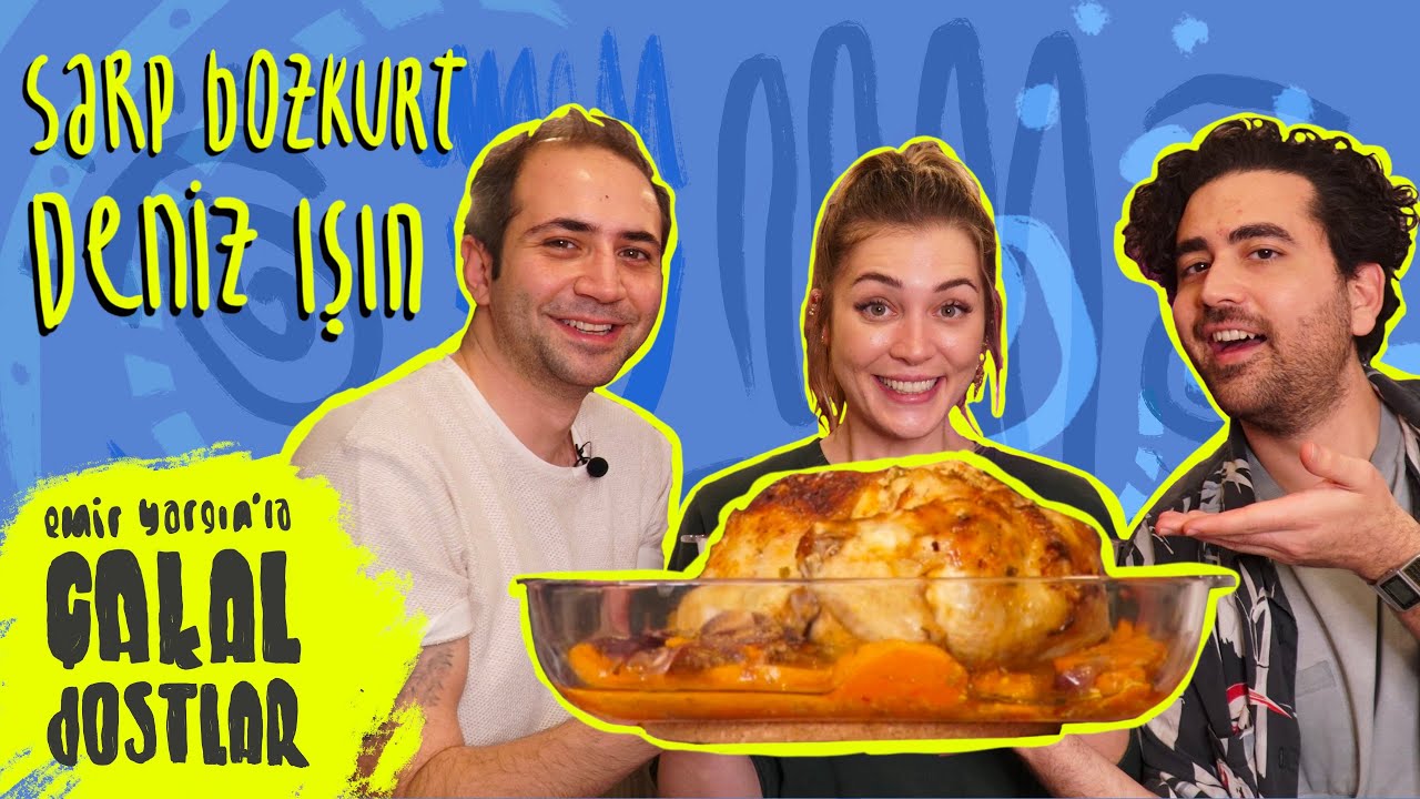 SAKIN DATE'TE YAPMAYIN ⛔️ DENİZ IŞIN & SARP BOZKURT'TAN MUHTEŞEM TAVUK TARİFİ