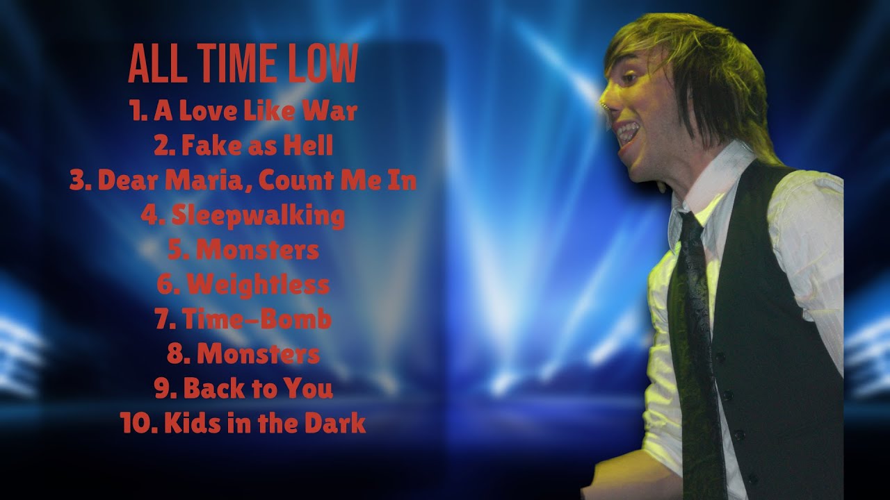 All Time Low-Year's music sensation mixtape-Premier Tunes Playlist-Unaffected
