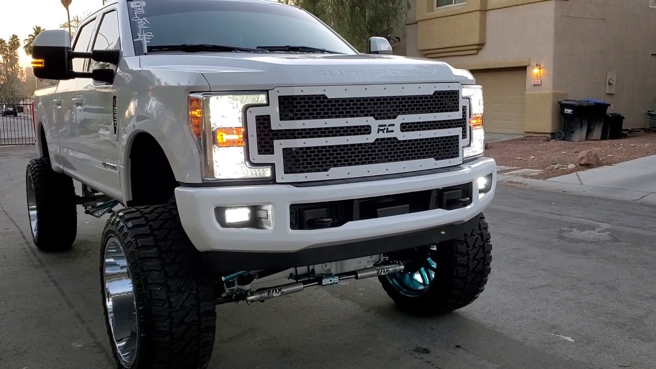 2019 f250 11 inch lift sema build