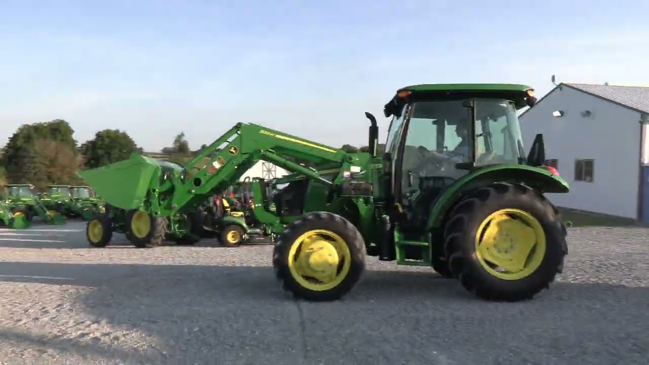 2022 John Deere 5055E Tractor w/ Cab & Loader! Nice! JD Warranty! For Sale by Mast Tractor Sales