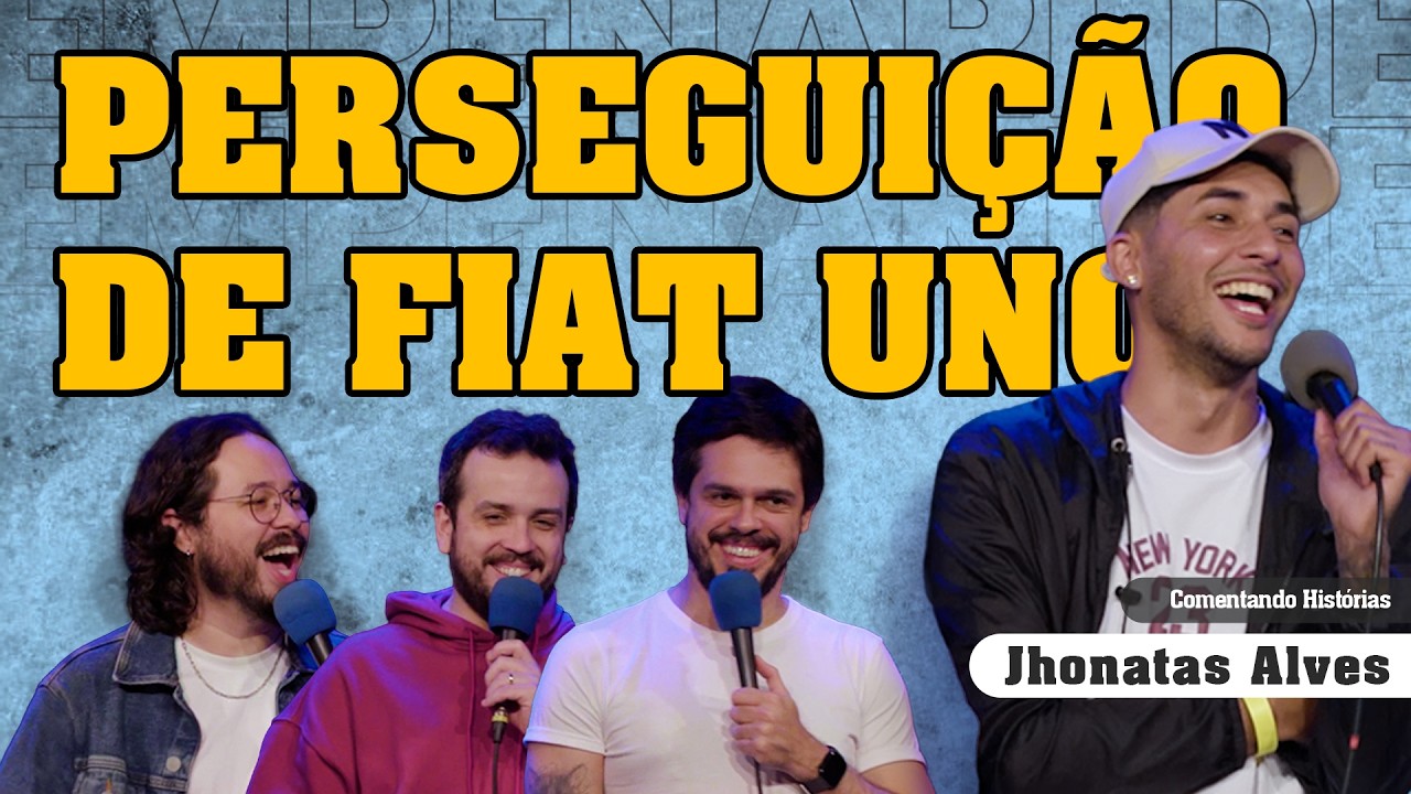 PERSEGUIÇÃO DE FIAT UNO - COMENTANDO HISTÓRIAS #394 com Jhonatas Alves