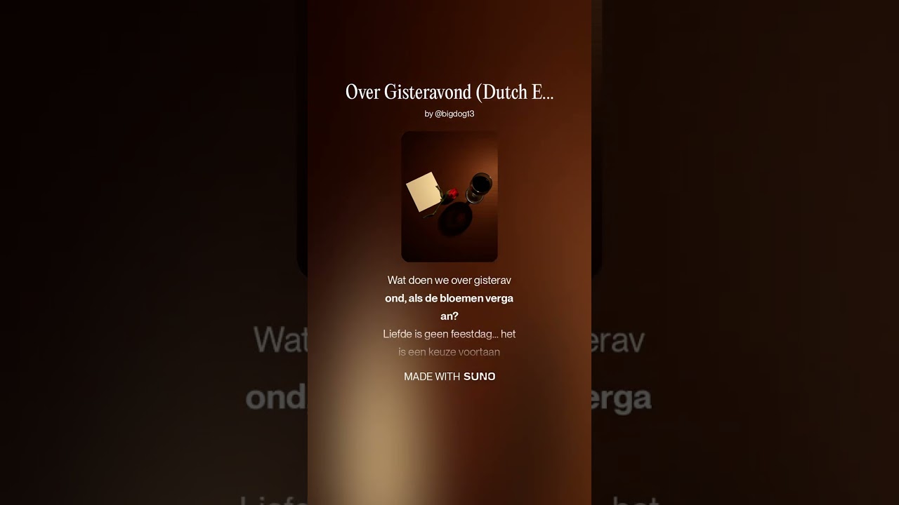 Over Gisteravond (Dutch Emotional Pop) (Female) About Last Night | Verman Bedessee & BDC A.I.M. Band
