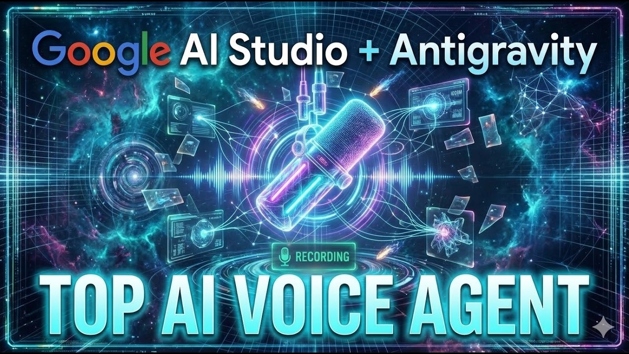 أفضل تطبيق ذكاء اصطناعي صوتي (Full Stack) باستخدام Google AI Studio و Next.js