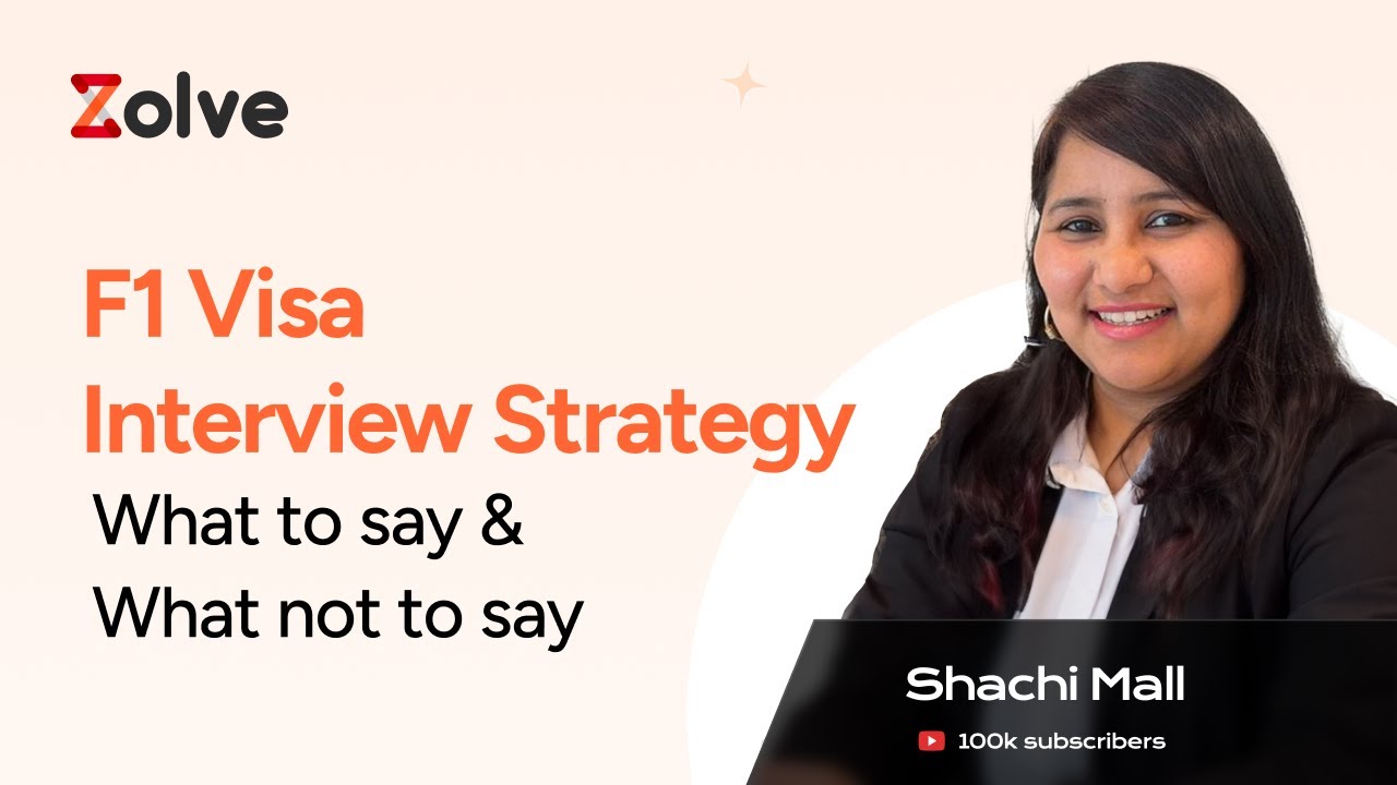 5 Essential F1 Visa Interview STRATEGY to GUARANTEE Success | Shachi Mall