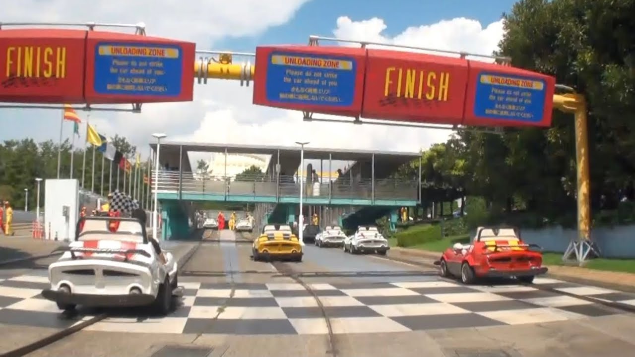 🔴【レア動画】東京ディズニーランド ゴーカート グランドサーキットレースウェイ / "Grand Circuit Raceway" Go Kart at Tokyo Disney Land