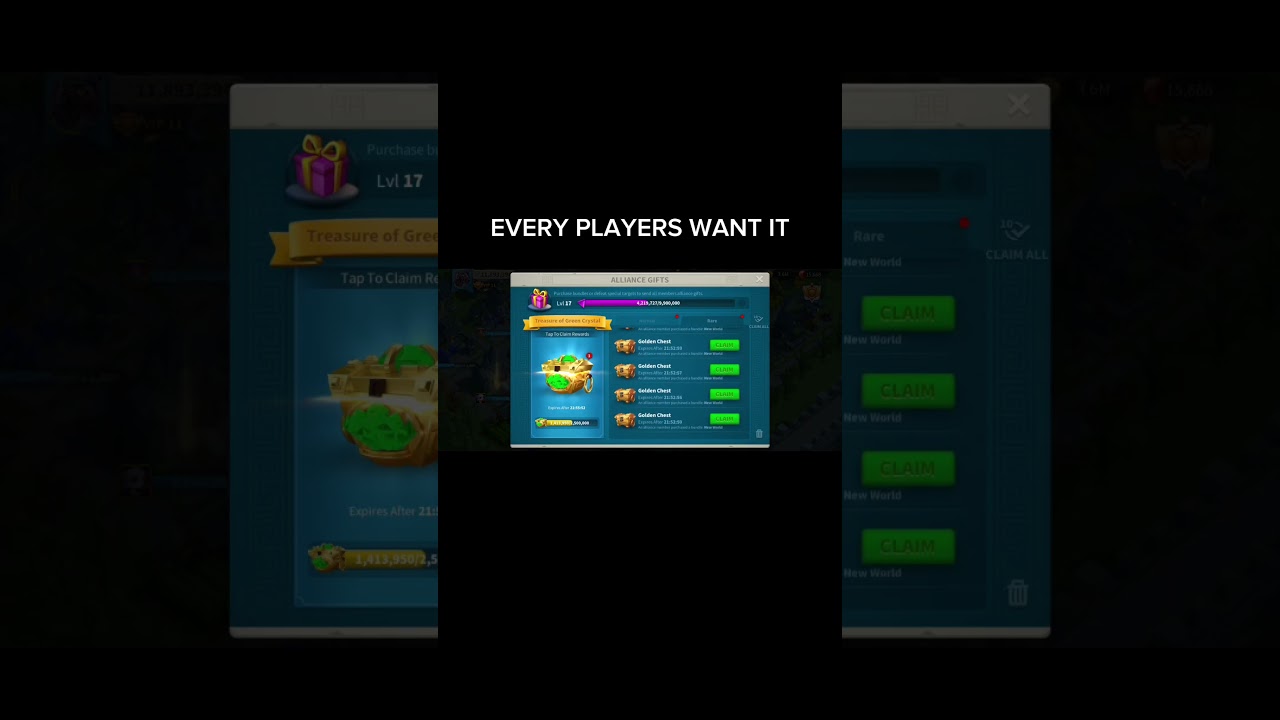 Mantep Rasanya #rokindonesia #games #rok #gaming  #goldenchest