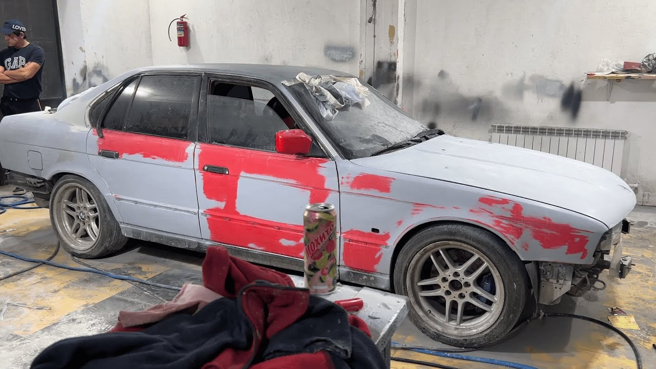 ПРОЕКТ BMW E34 ГОТОВ ?! / РАСУЛ БИГ БОСС ДРАКА!