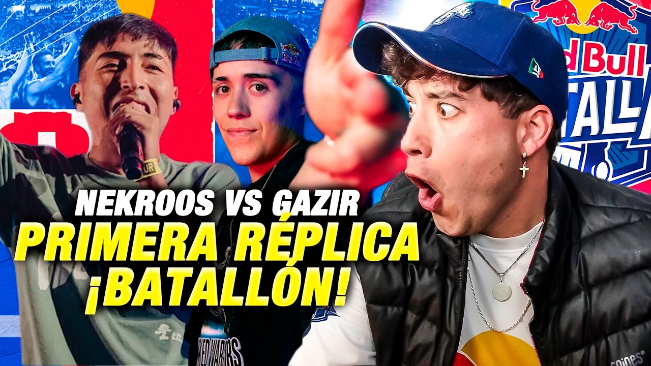 BATALL&Oacute;N ESPECTACULAR 🇪🇸 GAZIR VS NEKROOS 🇵🇪RED BULL INTERNACIONAL 8AVOS 💙&hearts;️ KAPO 013