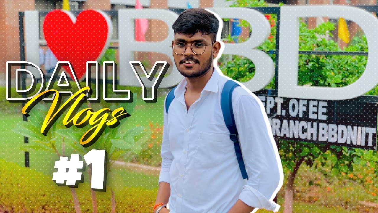 Exploring Campus Life: A Day in the Life at BBd College!#vlog01