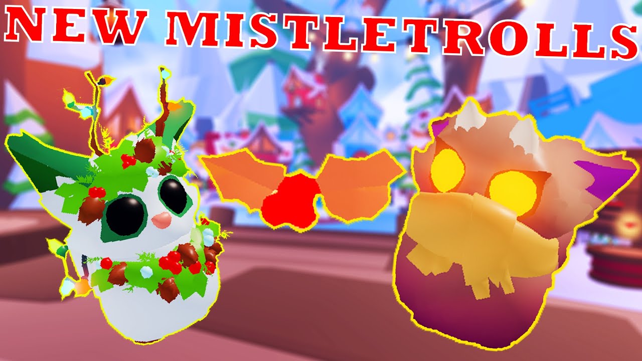 Catching New Mistletroll Pets UNTIL I GET THE ROYAL MISTLETROLL! (Roblox Adopt Me)