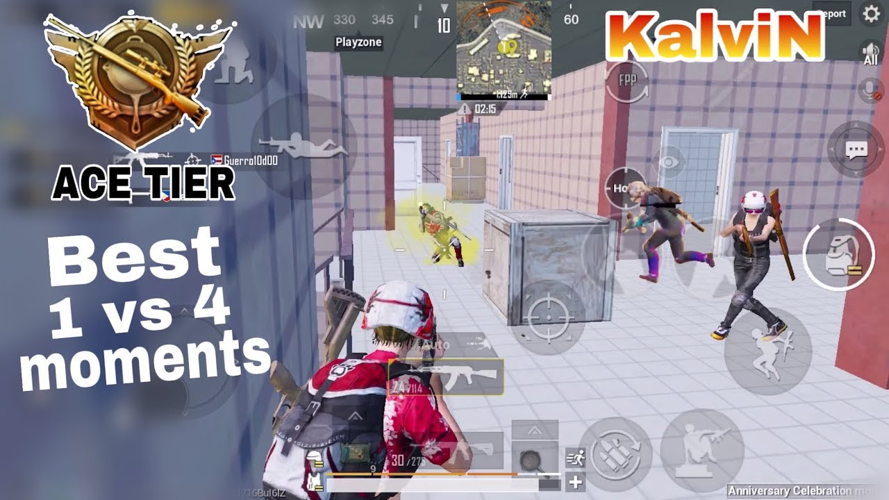 Best squad wipe compilation | PUBG MOBILE IS 1 vs 4 moments | Kalvin solo vs squads
