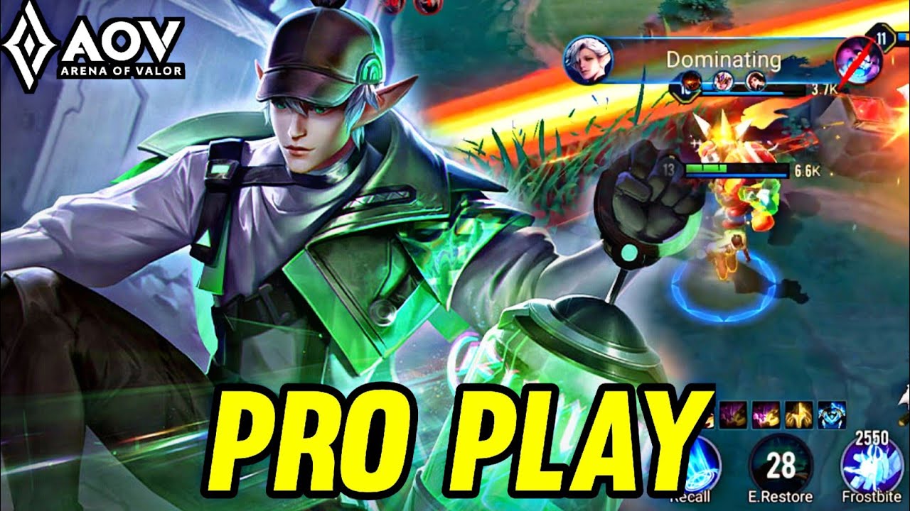 AOV : ELANDOR GAMEPLAY | PRO PLAY - ARENA OF VALOR LI&Ecirc;NQU&Acirc;NMOBILE ROV