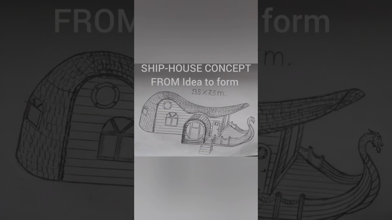 Początek montażu domu całorocznego | Ship-House Concept