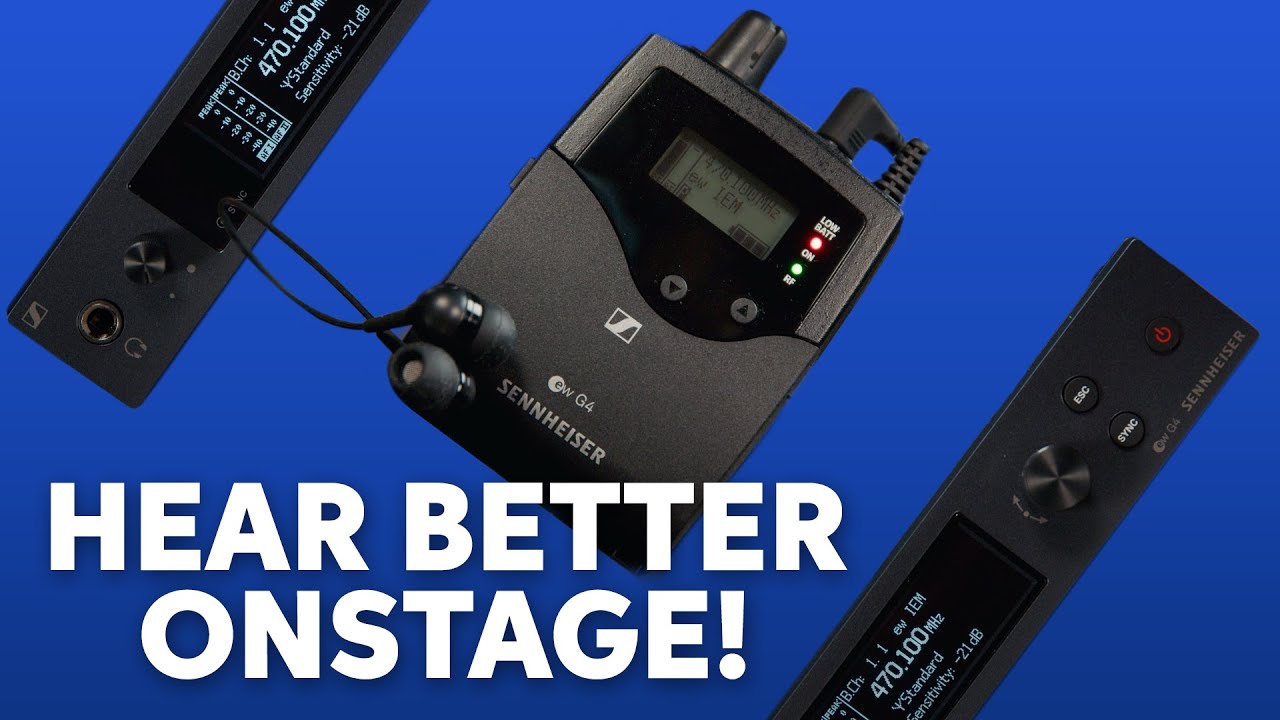 Sennheiser ew G4 In-ear Monitor Systems Overview