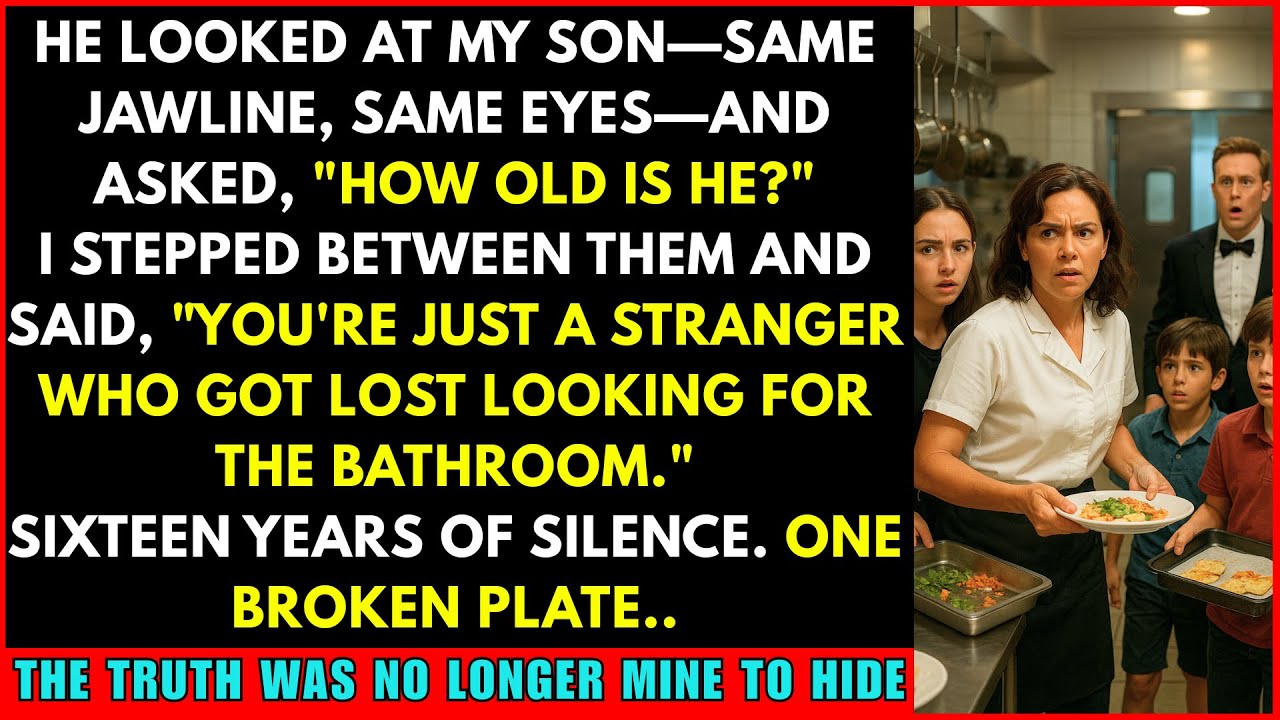 At My Ex’s Wedding, My Son Asked, “Is He My Dad?”… And One Truth Shattered Everything