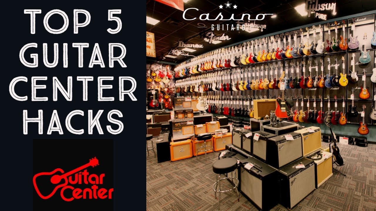 5 лучших лайфхаков для Guitar Center