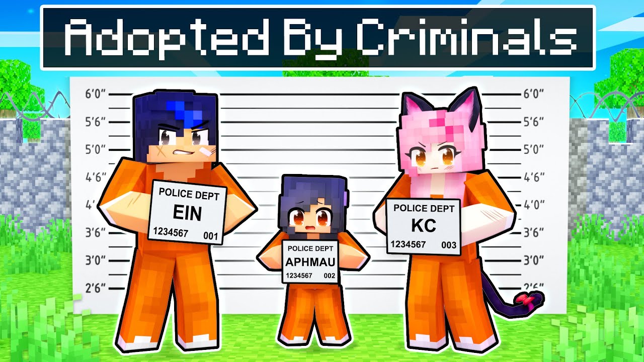 Adopted By Evil CRIMINALS In Minecraft!