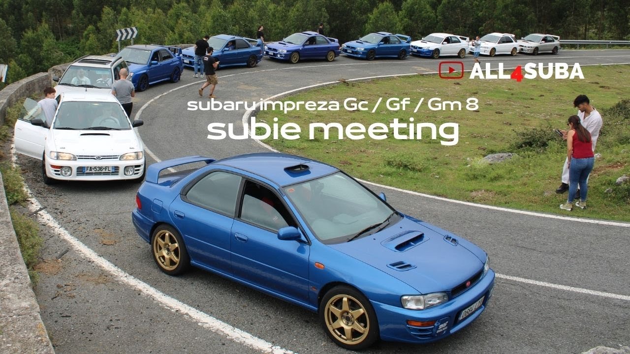 ✨subie meeting subaru impreza gc8 & gf8