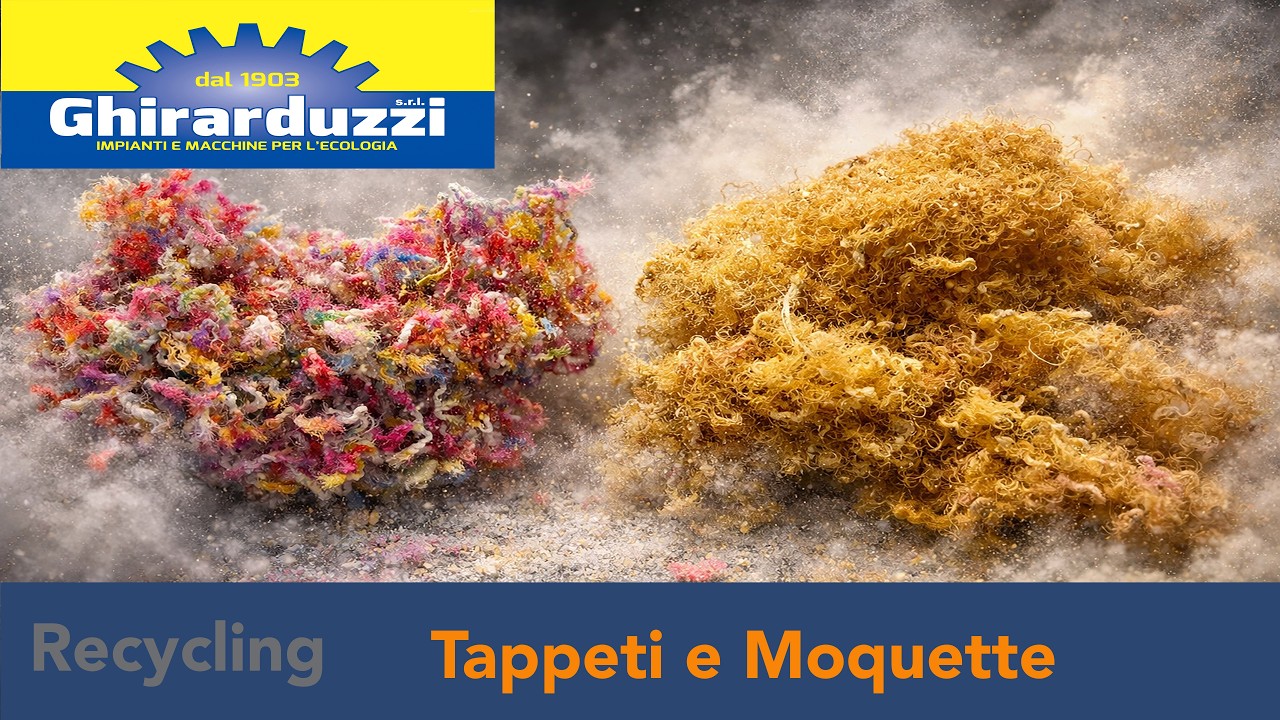 Riciclaggio moquette e tappeti - GHIRARDUZZI SRL