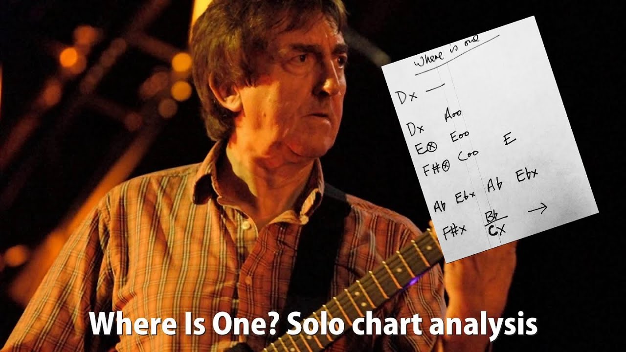 Allan Holdsworth - Where Is One? chart analysis and line correction