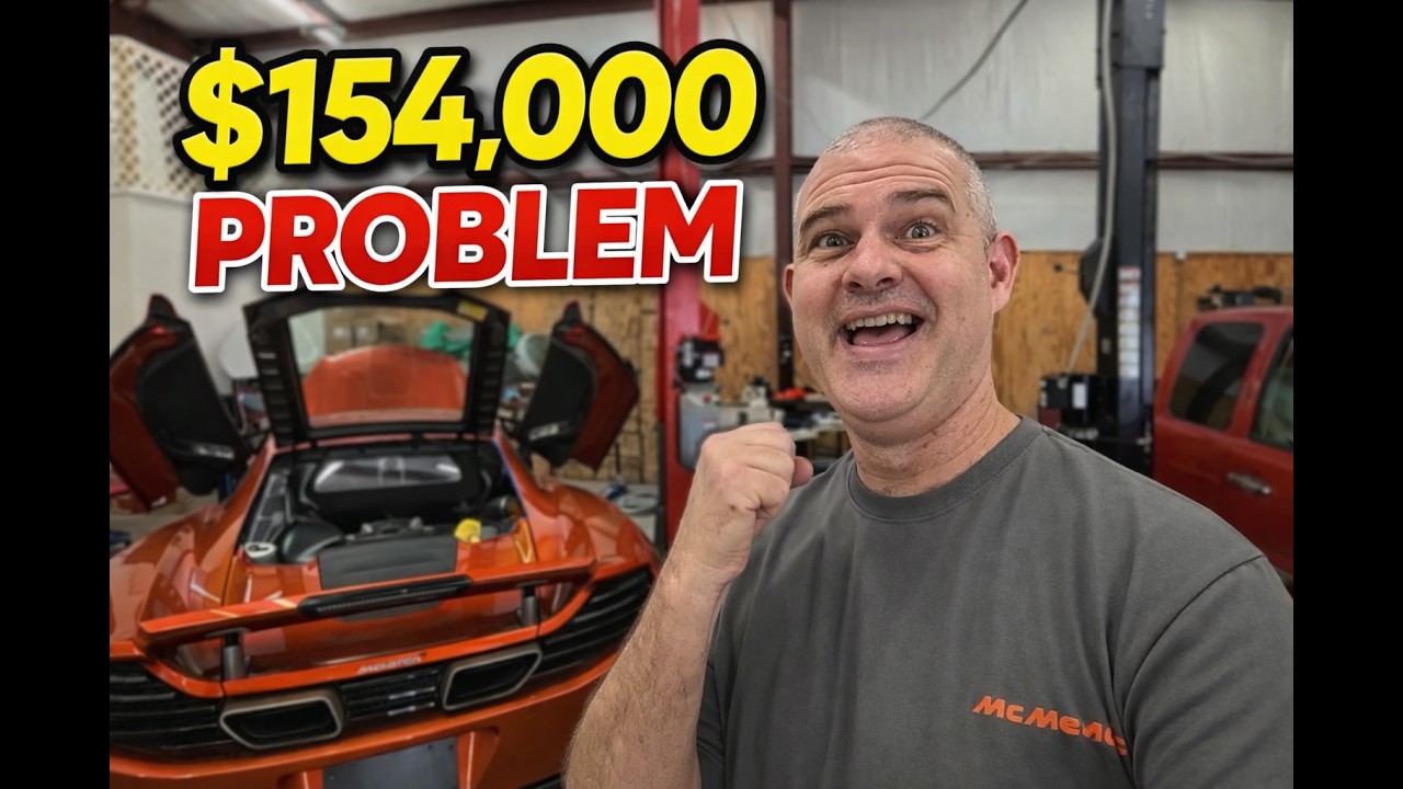 I bought the cheapest running and driving clean title McLaren in the world.
