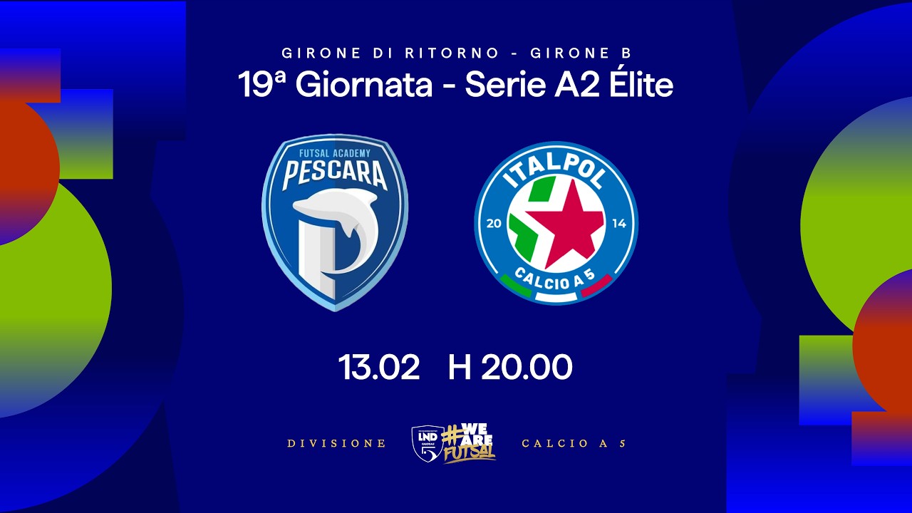 Academy Pescara-Italpol | 19ª giornata | Serie A2 Élite 2025/2026 - Girone B