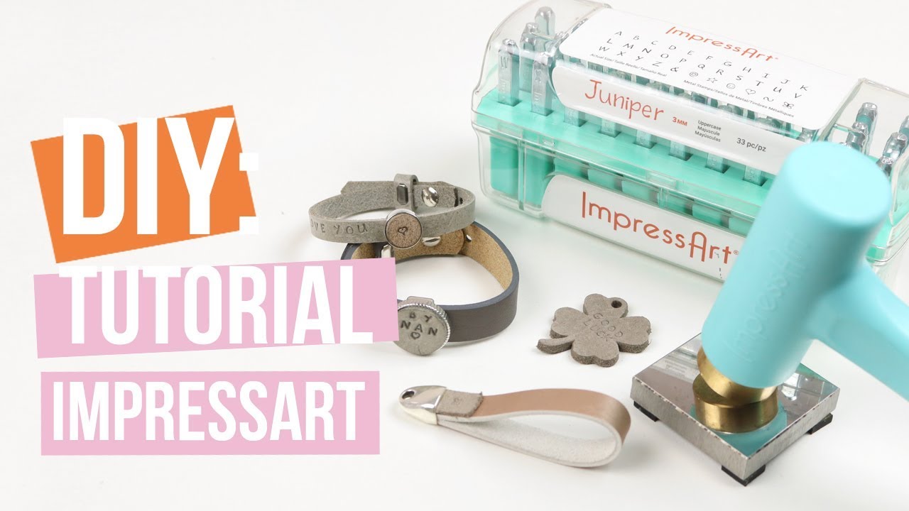 ImpressArt | Stempelen op Designer Quality leer ♡ Tutorial