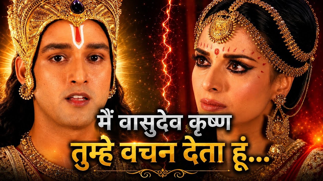 Krishna and Draupadi Samvad in mahabharat || mahabharat ||
