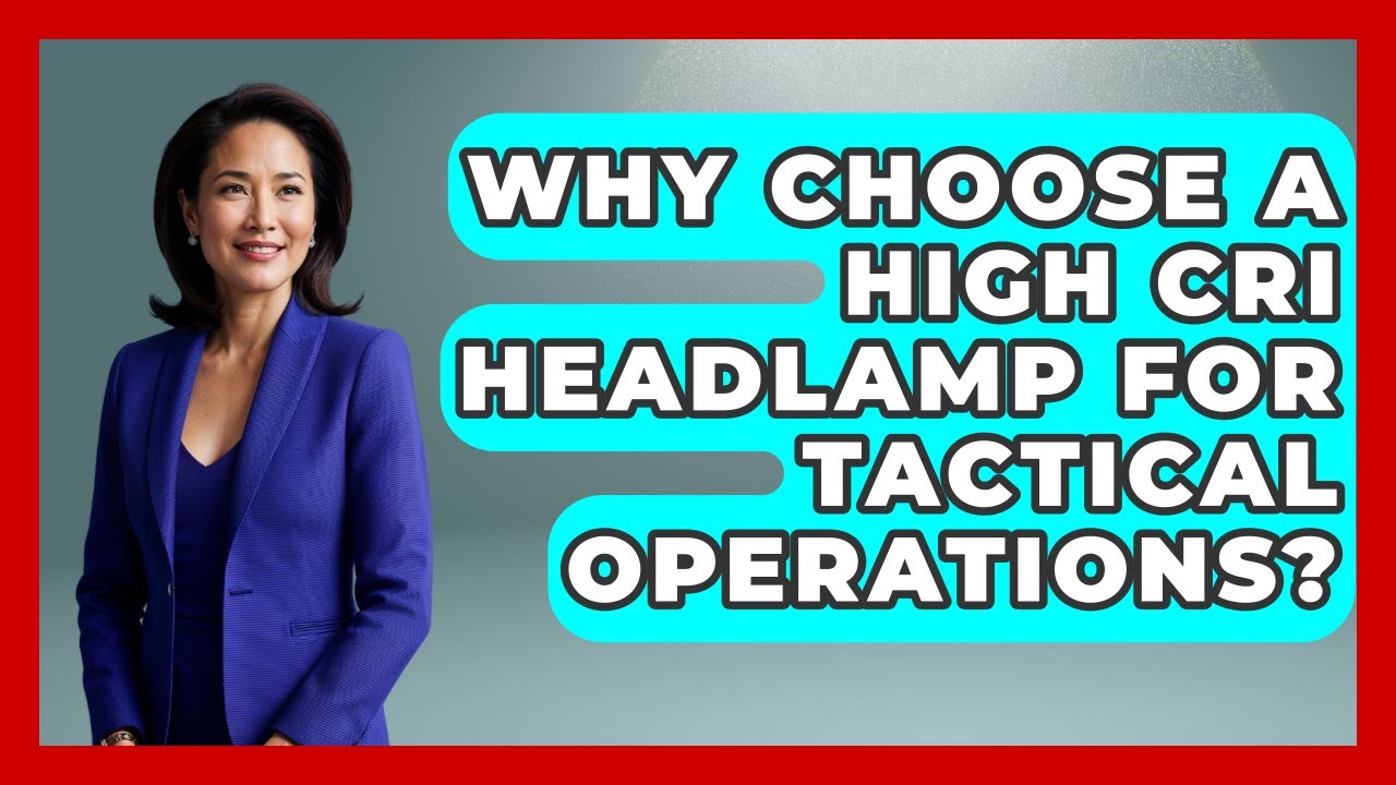 Why Choose A High CRI Headlamp For Tactical Operations? - Tactical Locker Experts