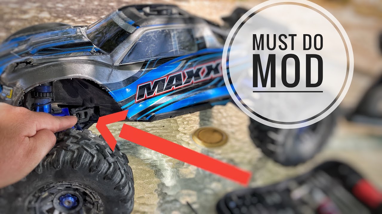 Traxxas Maxx Steering Modification Must Do!!!