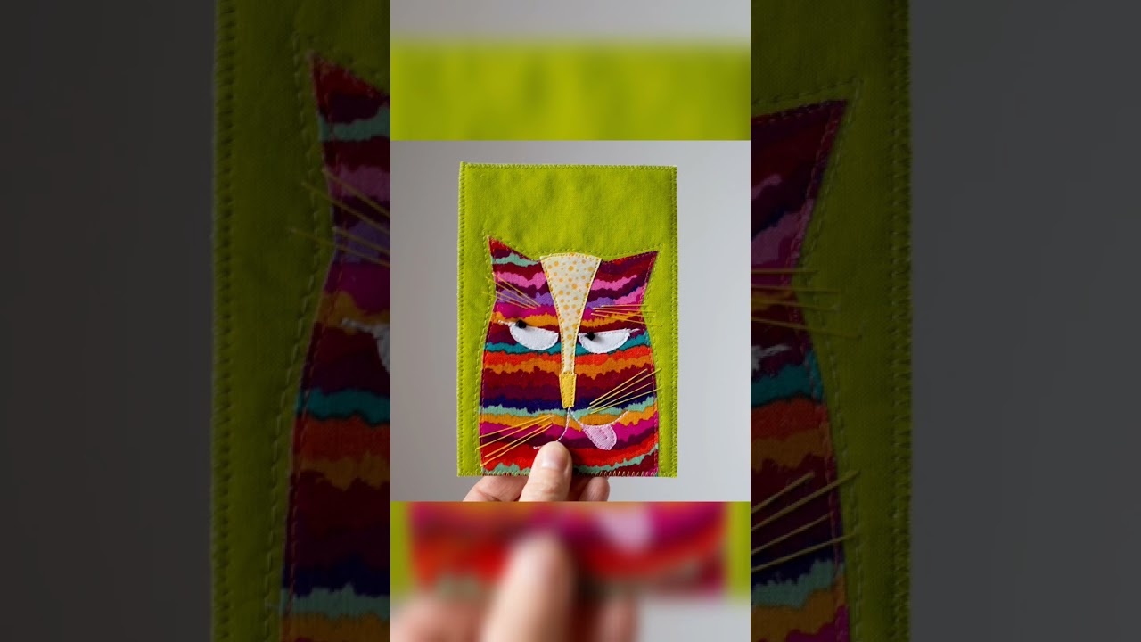 2022 memories #textileart #fabricart #quilt #artquilt #artist #art #fabricpostcard