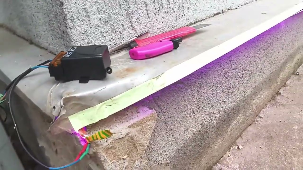 Asszonyi utasítás - kerti led kapcsolás a fotelből:-)