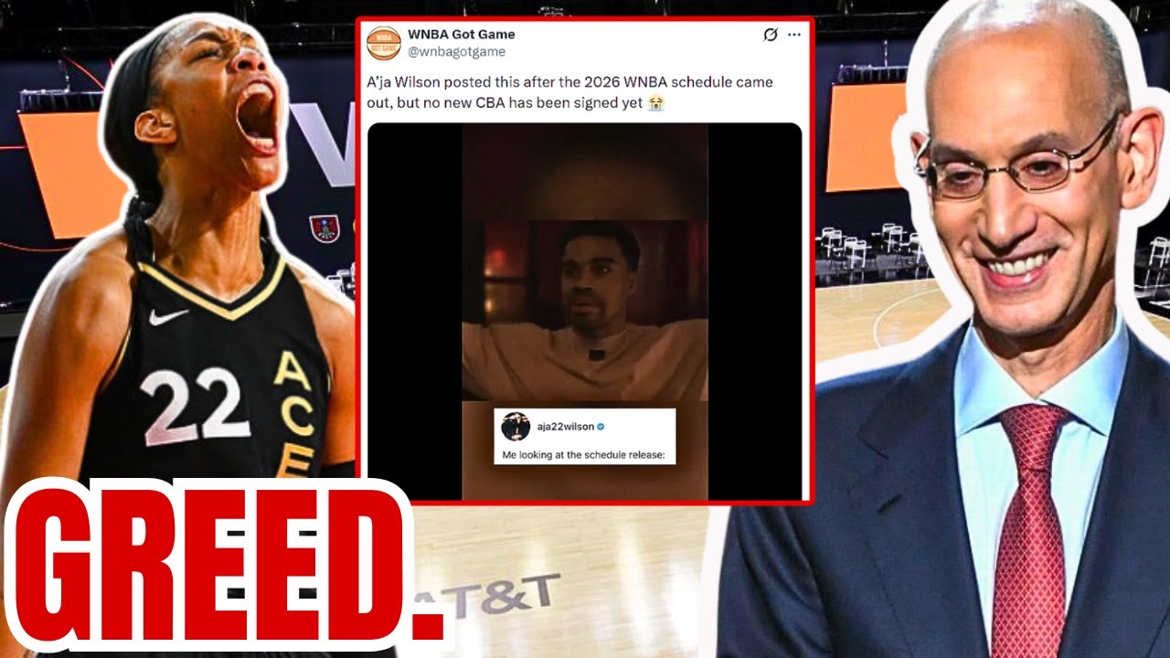 GREEDY Players Union may DESTROY WNBA Season! A'ja Wilson SCREAMS about Schedule Release!