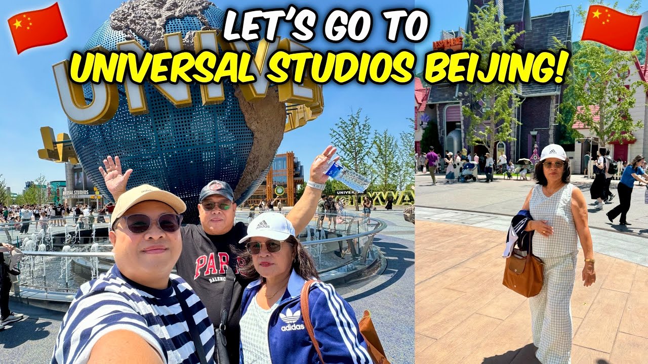 Bringing my Parents to Universal Studios Beijing!🇨🇳 | JM Banquicio