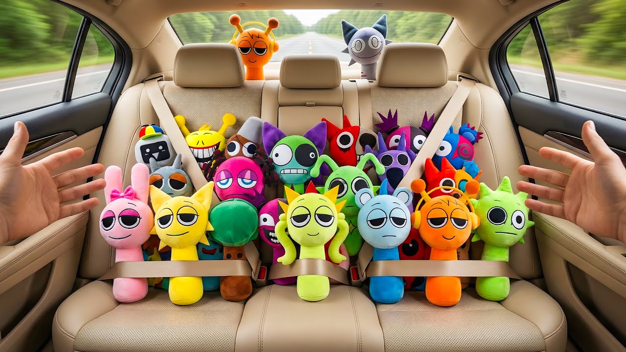 Don't Look In The Backseat... Sprunki Is There!