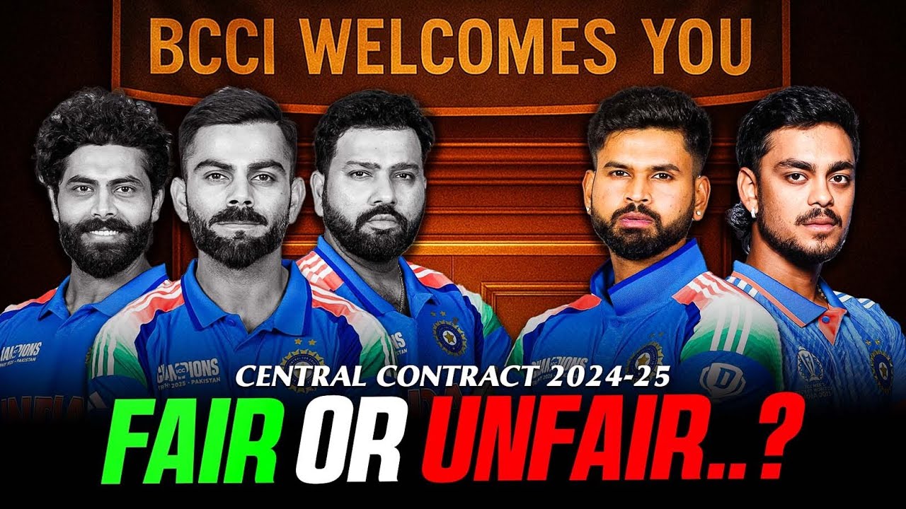 BCCI Central Contracts 2025: Rohit-Virat Retain Top Spot, Iyer-Kishan Back! 🔥