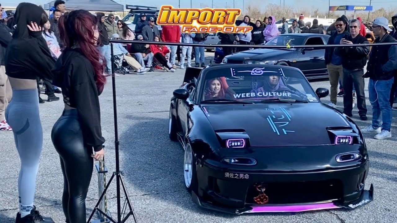 Low Car Limbo Baytown, TX IFO 2022 with Skyline vs Mustang vs Z vs Miata vs Tesla plus more!
