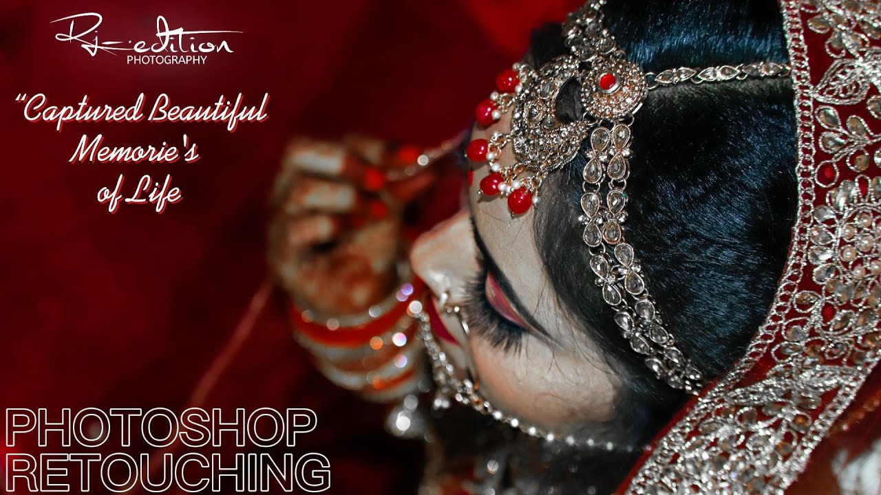 Bride Photo Color Grading | PhotoShop Tutorial | Free Presets 