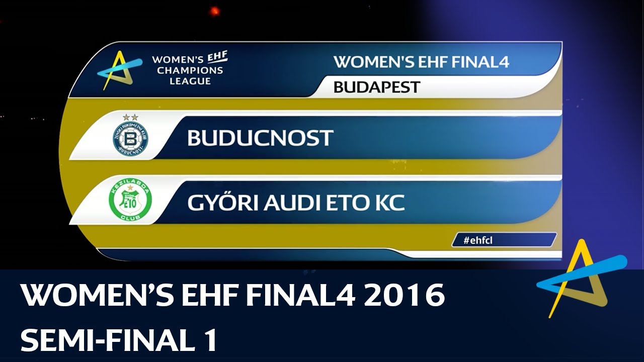 Buducnost vs Gy&ouml;r | Semi-final 1 | WOMEN'S EHF FINAL4 2016