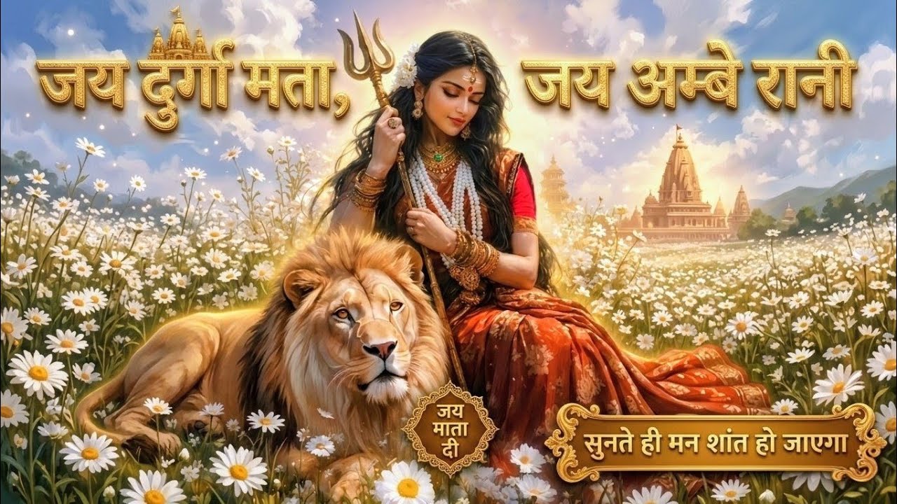 जय दुर्गा माता | दिल को छू लेने वाला दुर्गा भजन | Durga Mata Bhajan | Jai Mata Di Bhakti Song