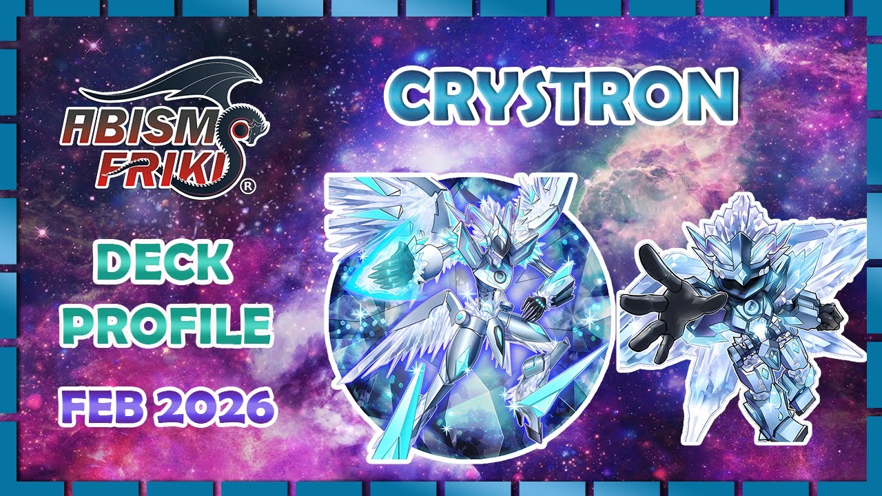 Crystron Deck Profile Febrero 2026 #yugioh #tcg #yugiohcommunity #yugiohcards #yugiohtcg