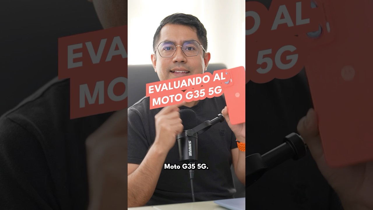 Evaluando al moto g35 5G
