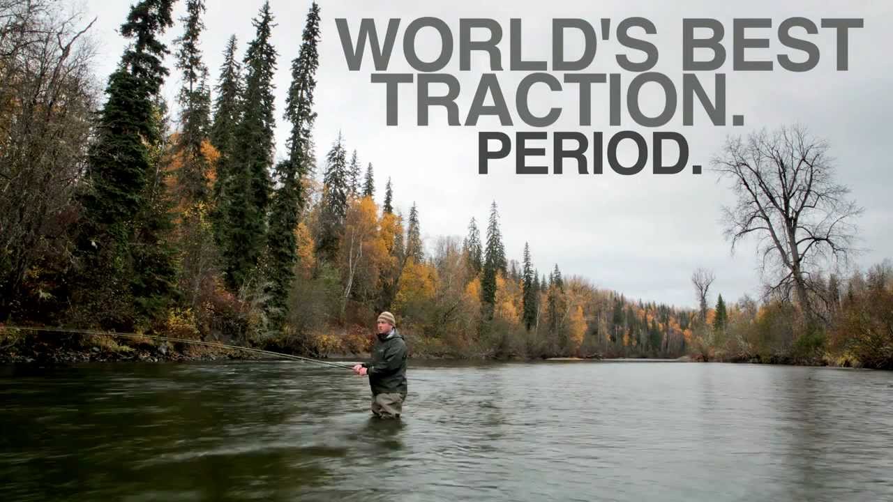 Patagonia Aluminum Bar Rock Grip Wading Boots and River Crampons