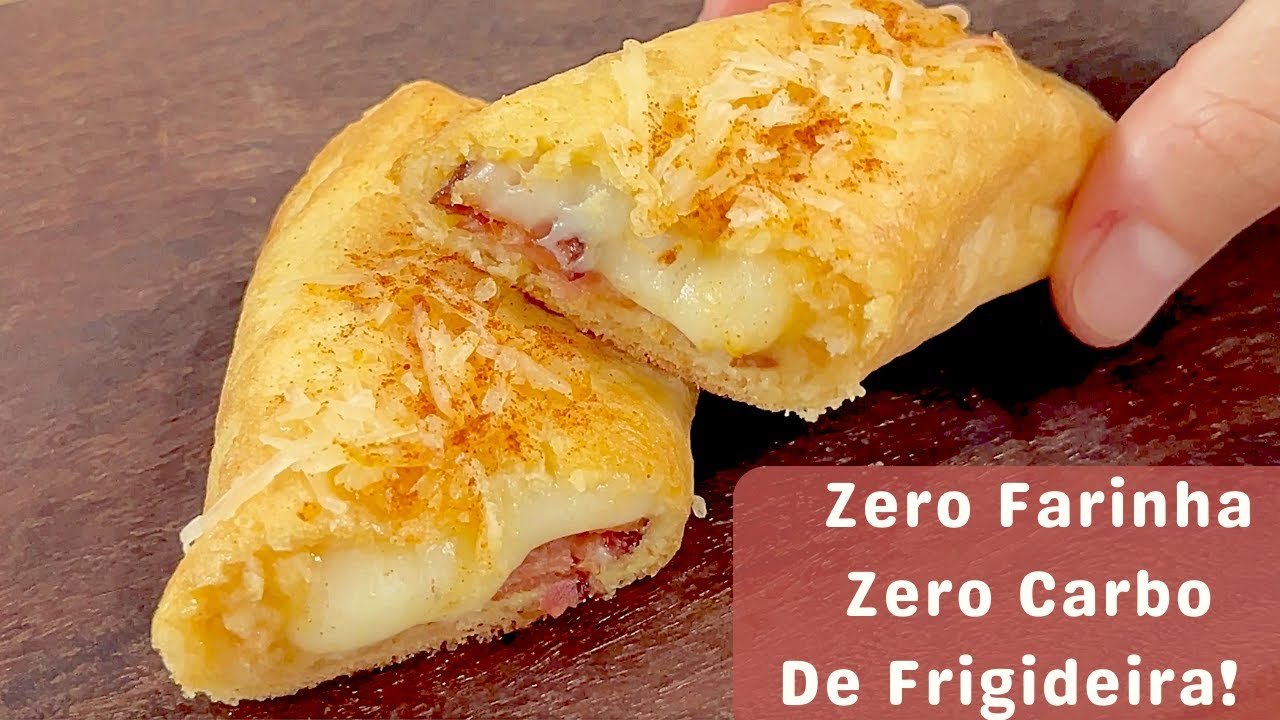 SUBSTITUA O PÃO! Só 2 MIN, ZERO CARBOIDRATOS, Rico em Proteínas, Sem Farinha, Fácil, Rápido