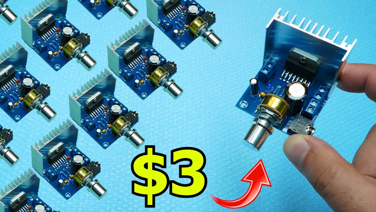 $3 Aliexpress Audio Amp  MODULE is GOOD?