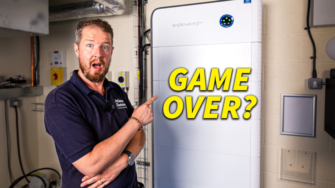 Лучше, чем Tesla Powerwall? 🧐🔋Трёхфазная аккумуляторная система ИБП на 48 кВт·ч! ⚡️ Sigenergy Sig...